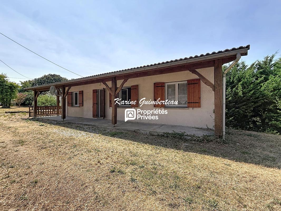 Maison Daignac 3 pièce(s) 93 m2 avec jardin + garage + dépendance