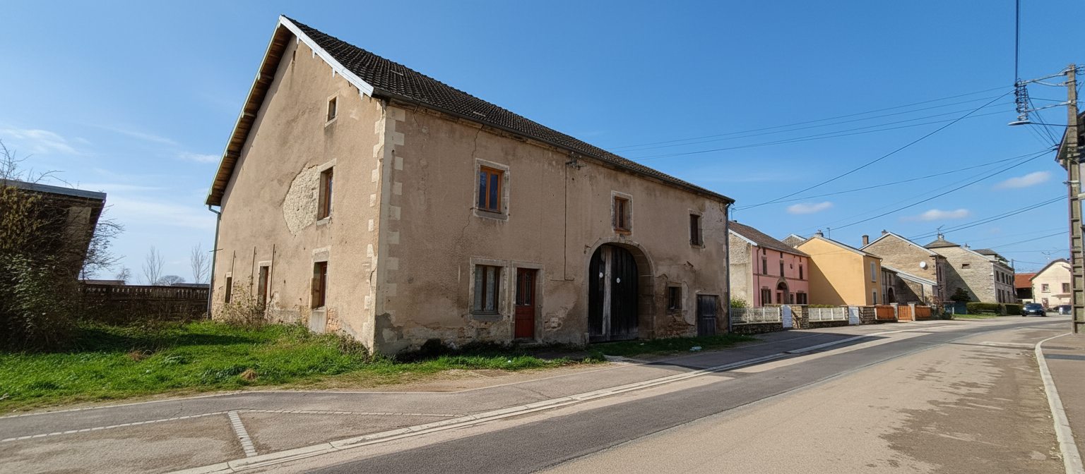 Corps de ferme 200m2 4 pièces et annexe 70300 Baudoncourt