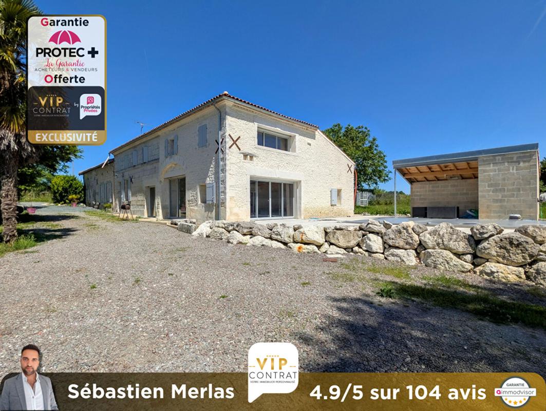 Ensemble immobilier 2 maisons charentaise + parc arboré + GARANTIE PROTEC+ 12 MOIS INCLUS !