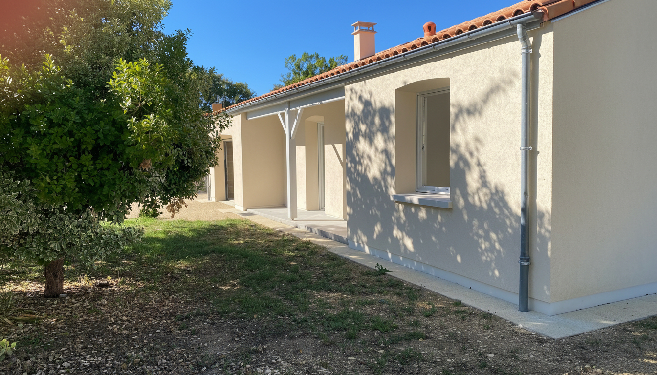 Maison de plain-pied entièrement rénovée avec double garage ? Marigny (79360)