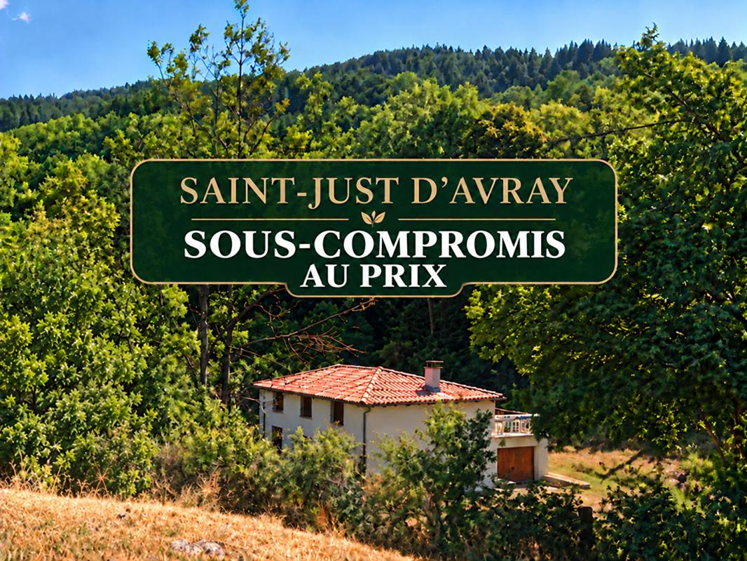 SAINT-JUST D'AVRAY - Maison 4 pièces 93 m2 sur 2863m2 de terrain