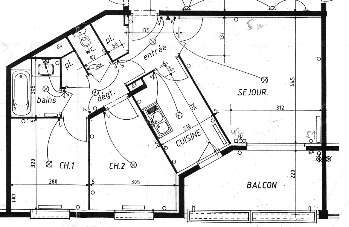 LYON 5è Appartement 3 pièce(s) 58 m2