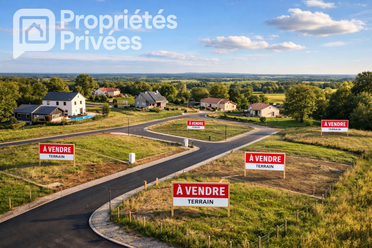 Terrain Valdurenque en lotissement - 707 m2 - Parcelle viabilisée