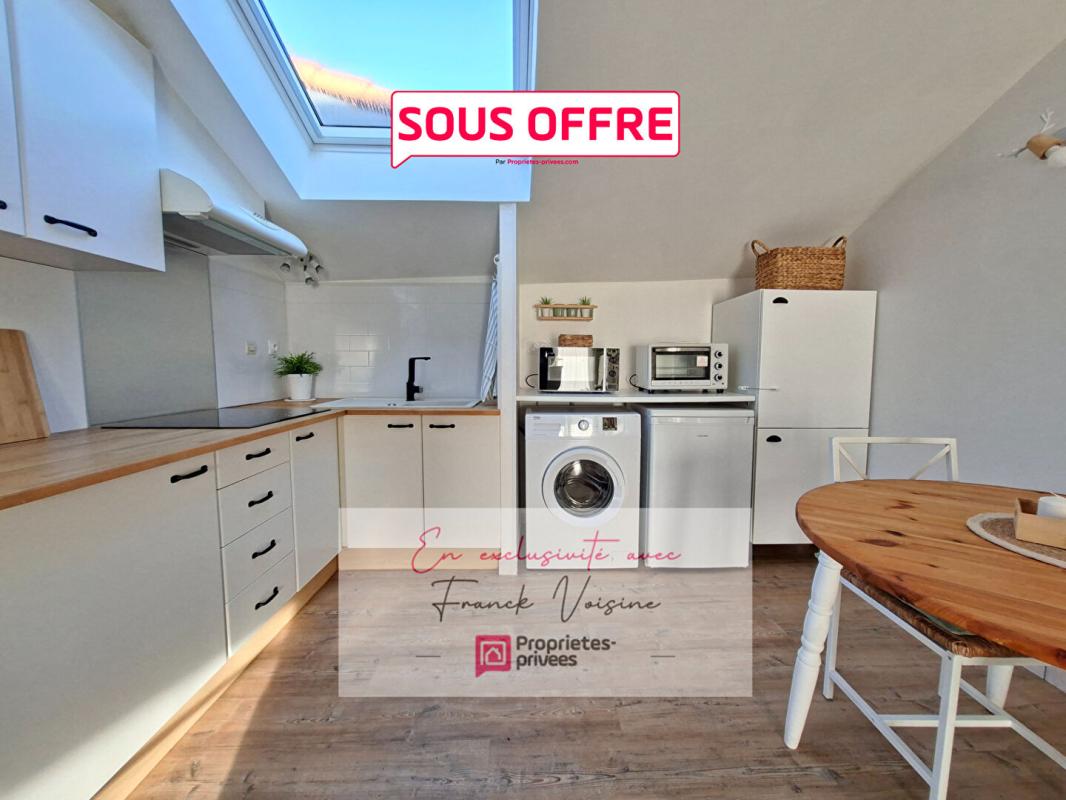 A VENDRE en Exclusivité au Boupère, Maison de village entièrement rénovée avec 1 chambre sur une parcelle de 83 m2