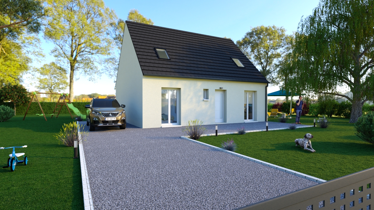 maison individuelle de 90m2 à Fouilloy (80800)