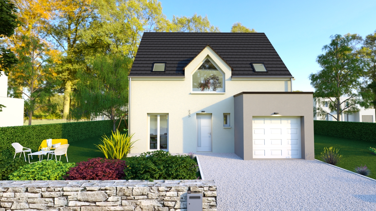 Acheter une maison à construire de 91m2 en vente à Montge En Goele