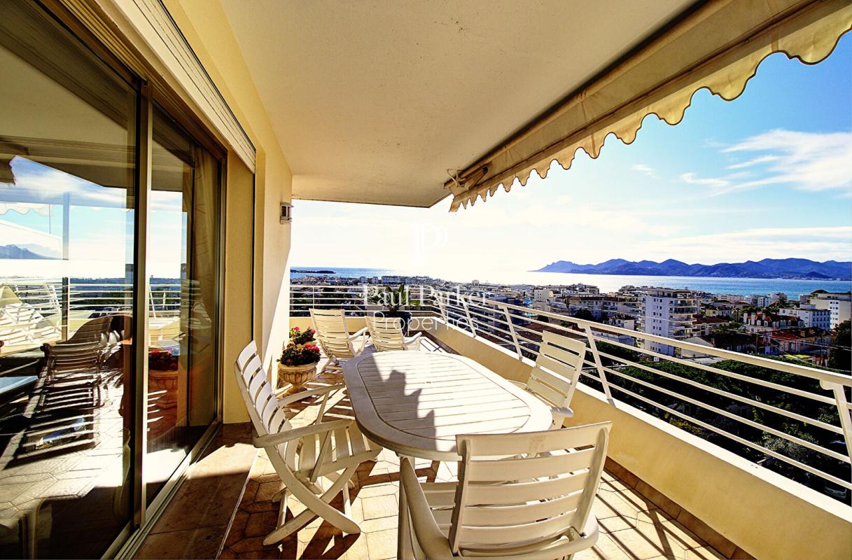 Cannes Basse Californie - Appartement d'exception 4 pièces avec vue mer panoramique