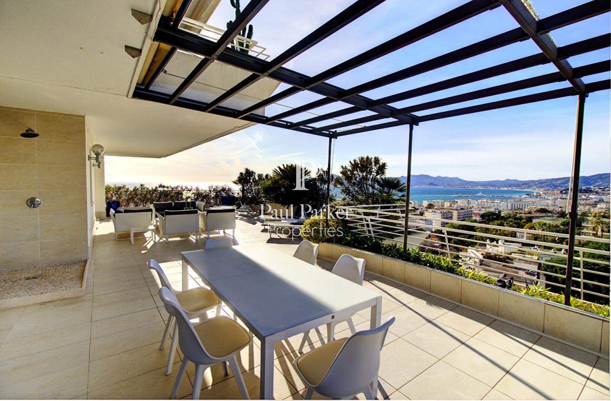 Cannes Basse Californie - Appartement d'exception à la terrasse spectaculaire