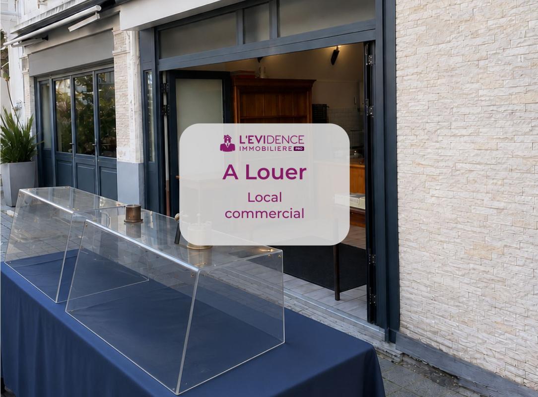 A vendre droit au bail d'un local commercial de 70m2 au Pouliguen;