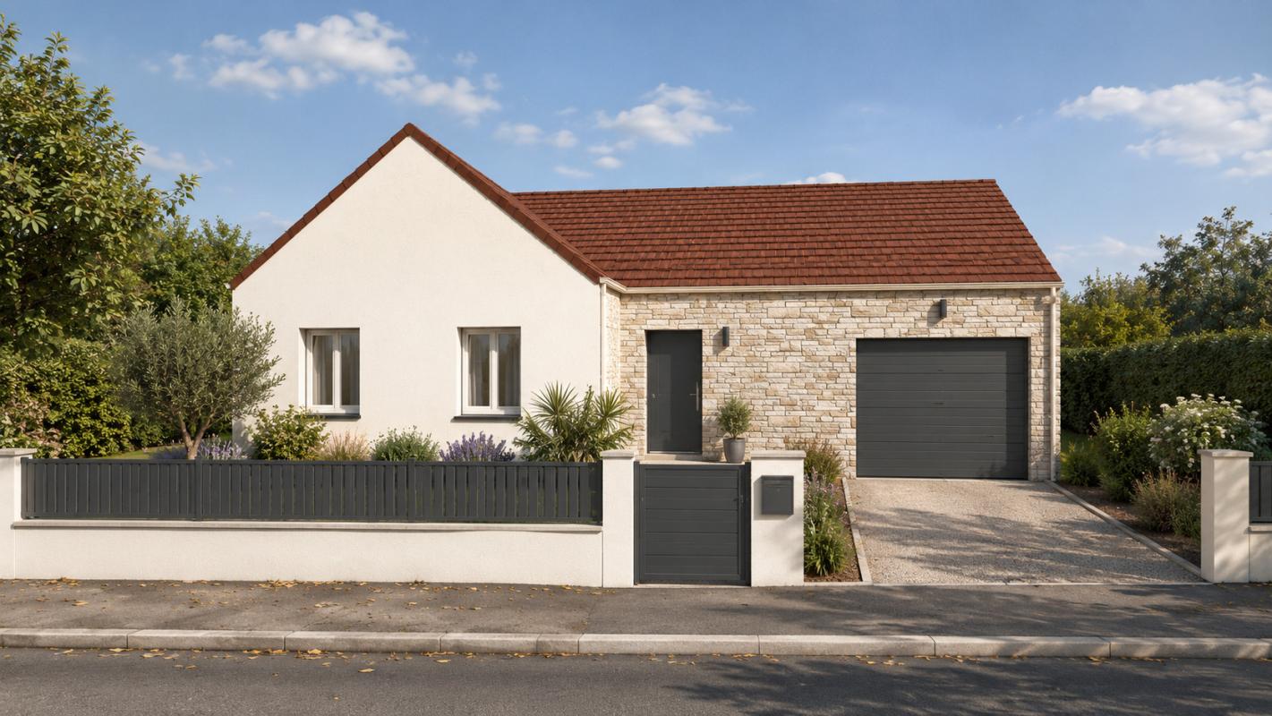 Maison neuve à Dry