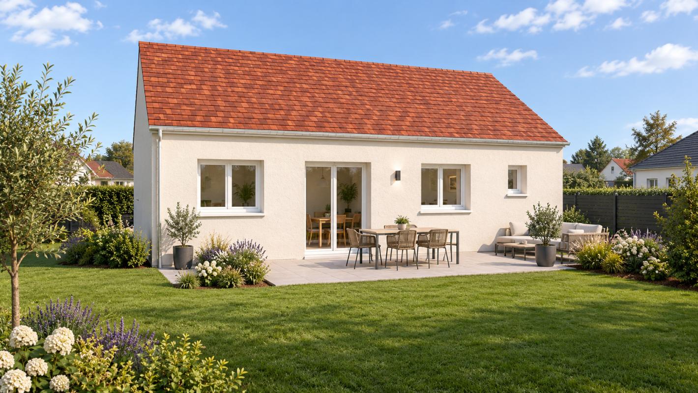 Projet de construction 2 chambres 60m2
