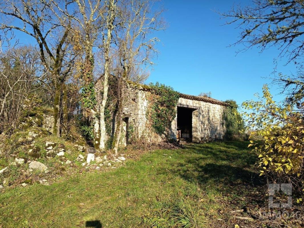 Terrain avec grange