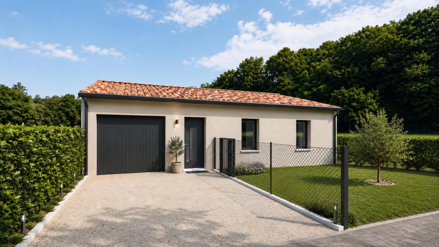 Maison familiale avec garage à Brax
