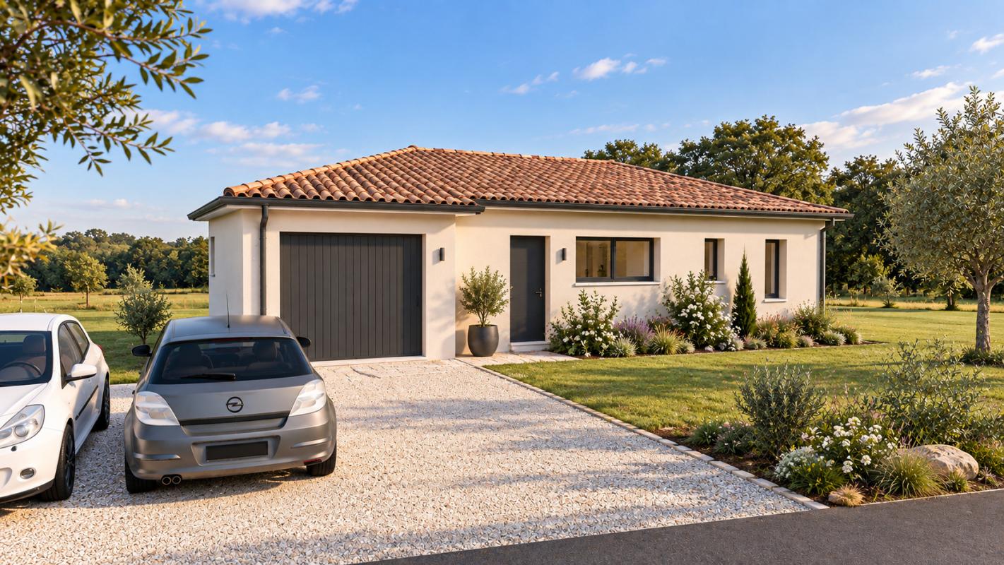 Lafox - Maison familiale de 95m² avec garage