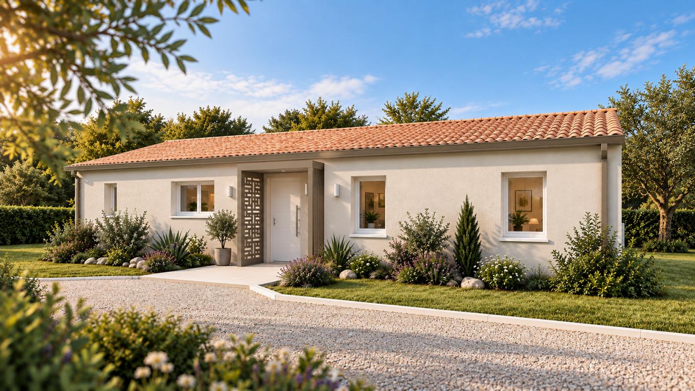 Maison avec vue de 110 m²- Secteur Roquefort