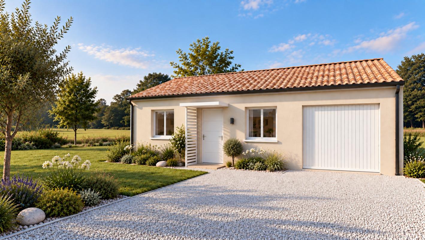 Maison 75 m² - 2 chambres et Garage