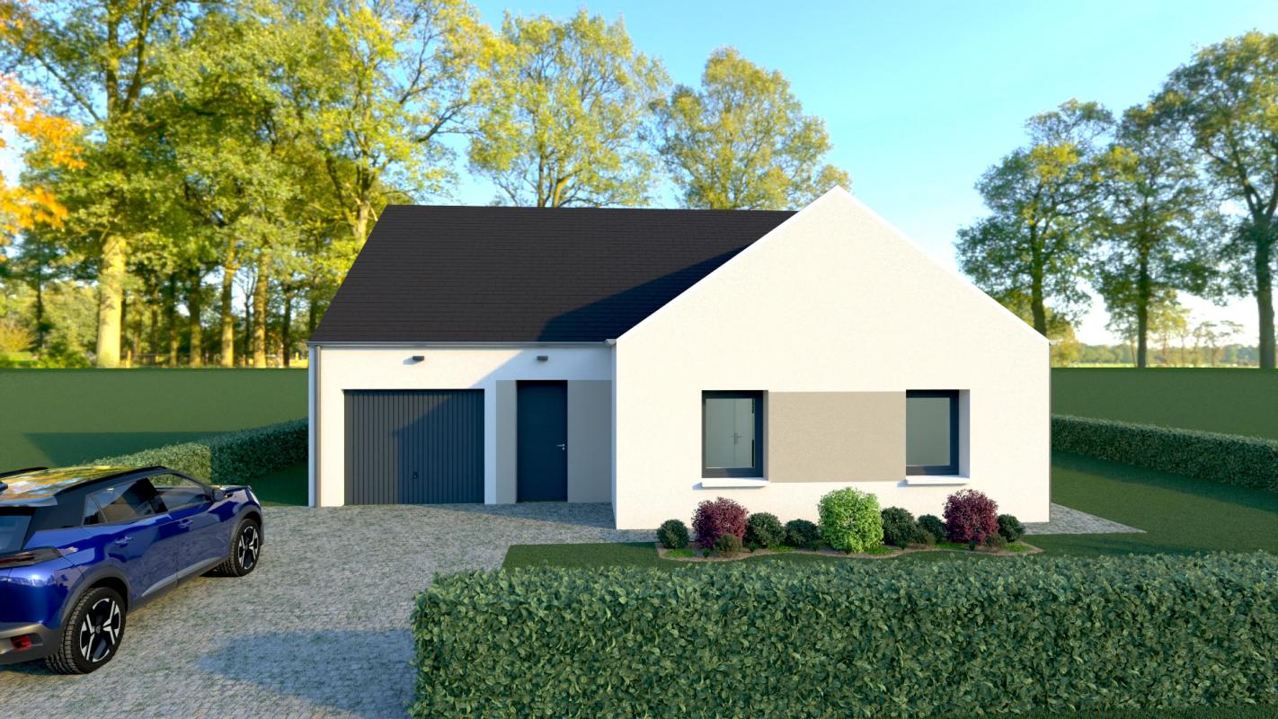 Construction 'd'une maison neuve à LESSAY