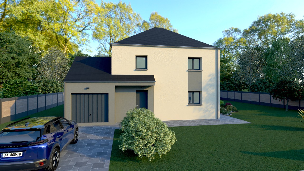 Belle maison - 3 chambres - Garage - LE MESNIL - ROUXELIN