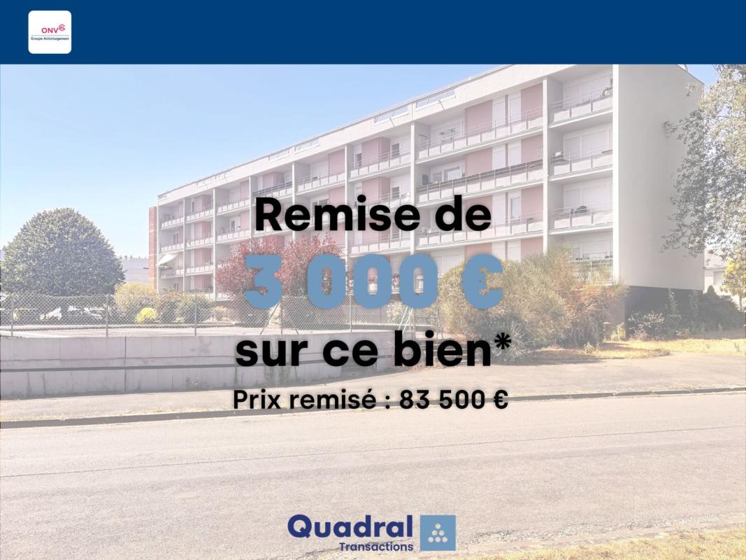 Appartement  2 pièces 40.6 m²