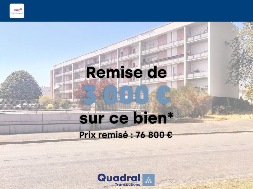 Appartement  2 pièces 40.7 m²