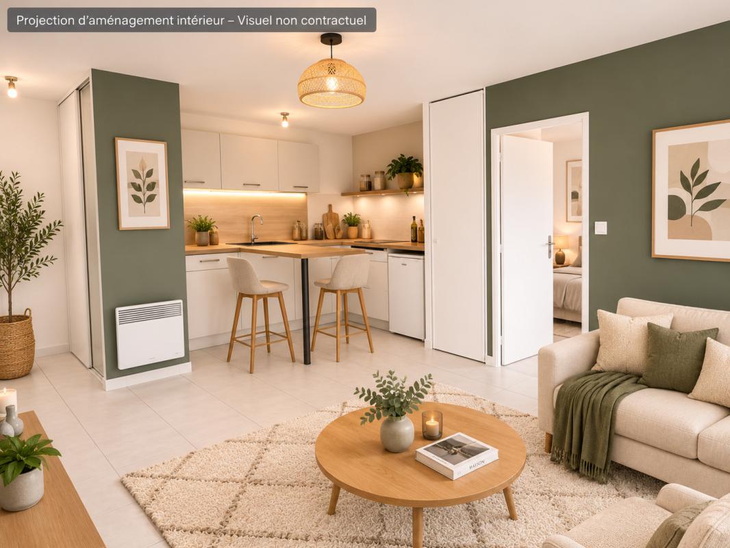 T2 en résidence 38 m²