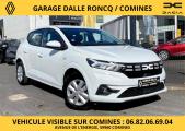 Dacia Sandero ESSENTIAL SCE 65CV - RADIO/BLUETOOTH/VITRES AV ELECTRIQUES/ROUE DE SECOURS