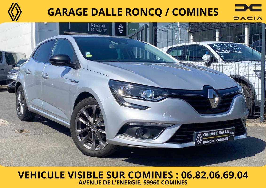 Renault M&eacute;gane LIMITED 1.5DCI 110CV - CARPLAY/RADARS AR/ROUE DE SECOURS/CARTE MAINS LIBRES