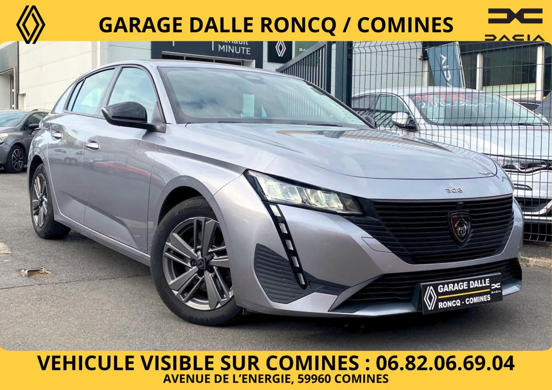 Peugeot 308 ACTIVE PACK 1.5 HDI 130CV - CARPLAY/RADARS AR/CLIM/ROUE DE SECOURS
