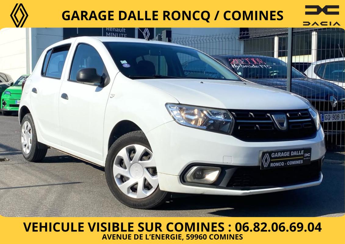 Dacia Sandero AMBIANCE SCE 75 - ATTELAGE /BLUETOOTH/CENTRALISATION/VITRES AV ELECTRIQUES/ROUE DE SECOUR