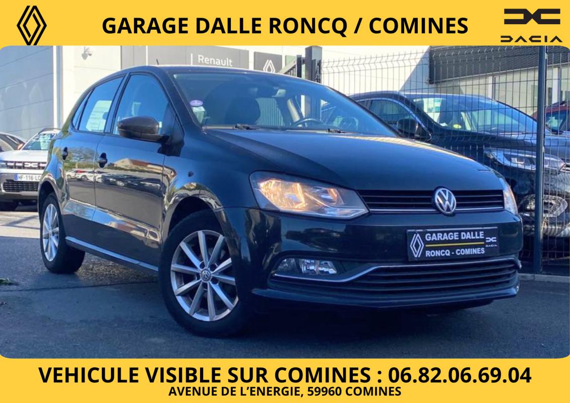 Volkswagen Polo 1.0 MPI 75CV LOUNGE 5 PORTES - RADARS AV-AR/GPS/CLIM/ROUE DE SECOURS