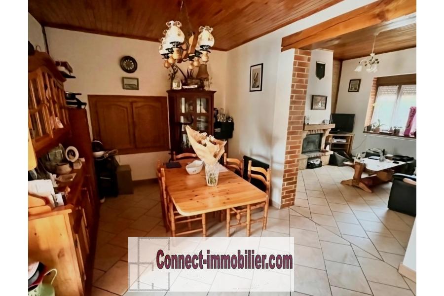 Maison individuelle 100 m² - 3 chambres dont 1 RDC &a