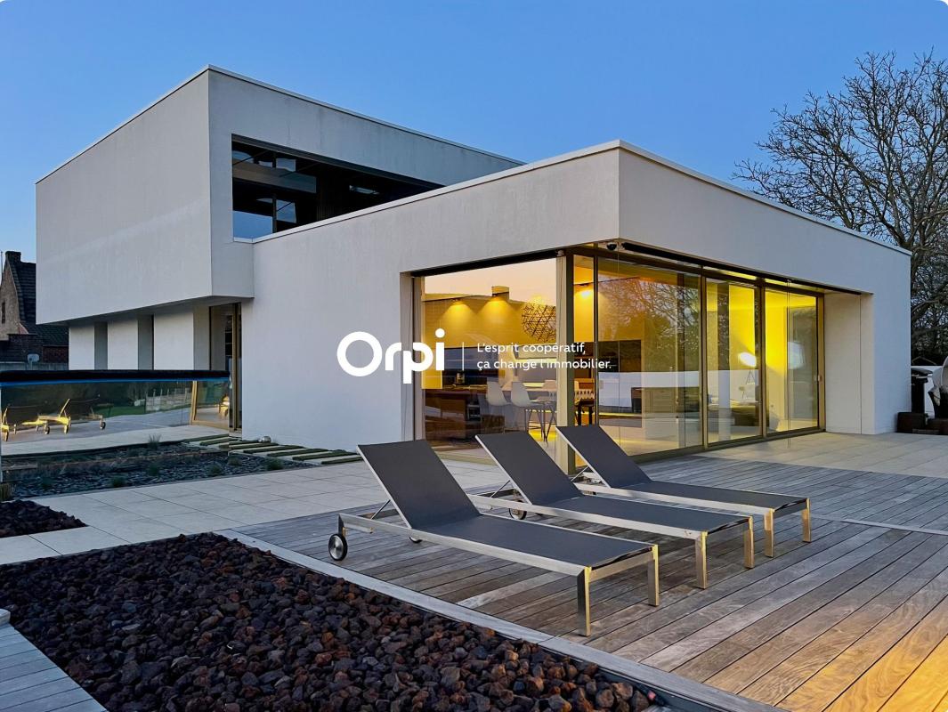 En campagne prisée de Douai — Architecture contemporaine, volumes et discrétion