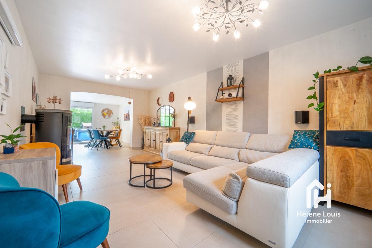 Jolie maison semi-individuelle - 5 ch - Jardin - 2 parking