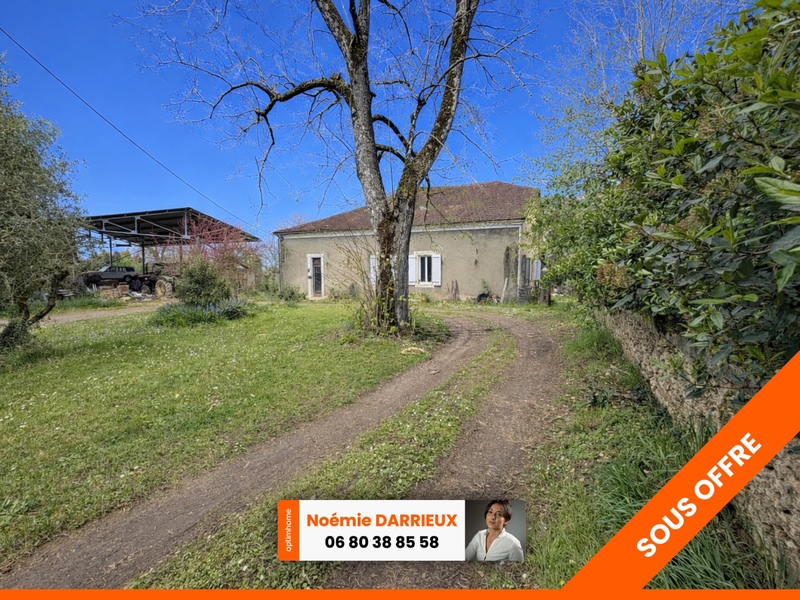 Maison à rénover à vendre 5 pièces LAUJUZAN (32)