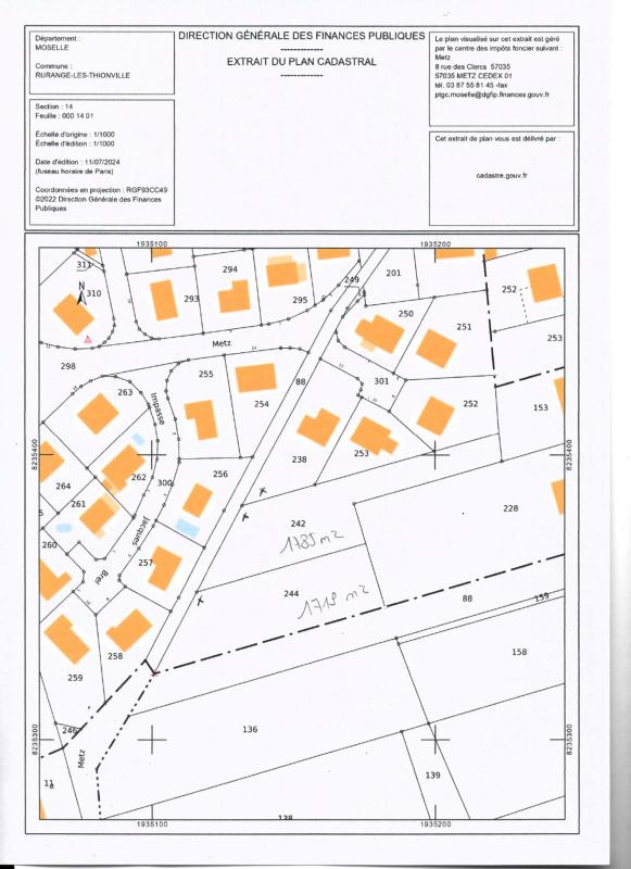 Maison Individuelle terrain 44 ares