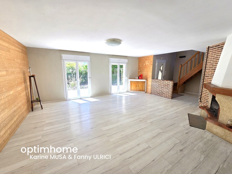 LA CAPELLE (02) - Vente maison individuelle semi-plain-pied 182 m² avec 6 chambres, garage et terrain ☘️