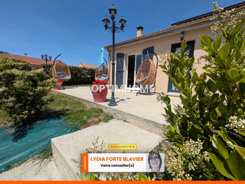 Maison sur sous-sol complet – 4 chambres – Terrain 1125 m² – Saint-Hilaire-Bonneval (87)