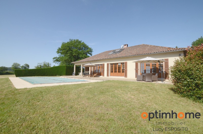 Superbe Villa Contemporaine avec Piscine et Vue Panoramique sur la Campagne – Vayres (87600)