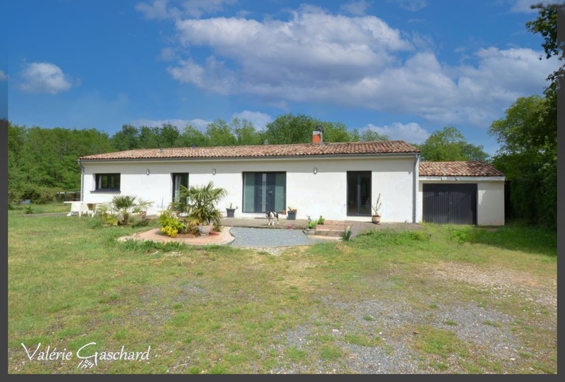 Le Pizou - Maison 130 m² de 3 chambres /3 salle d'eau , terrain de 1,9ha