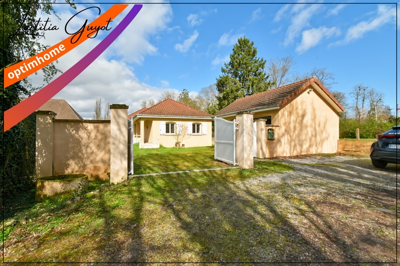 Maison plain-pied 4 chambres – Avermes – Proche hôpital de Moulins – Double garage – DPE B