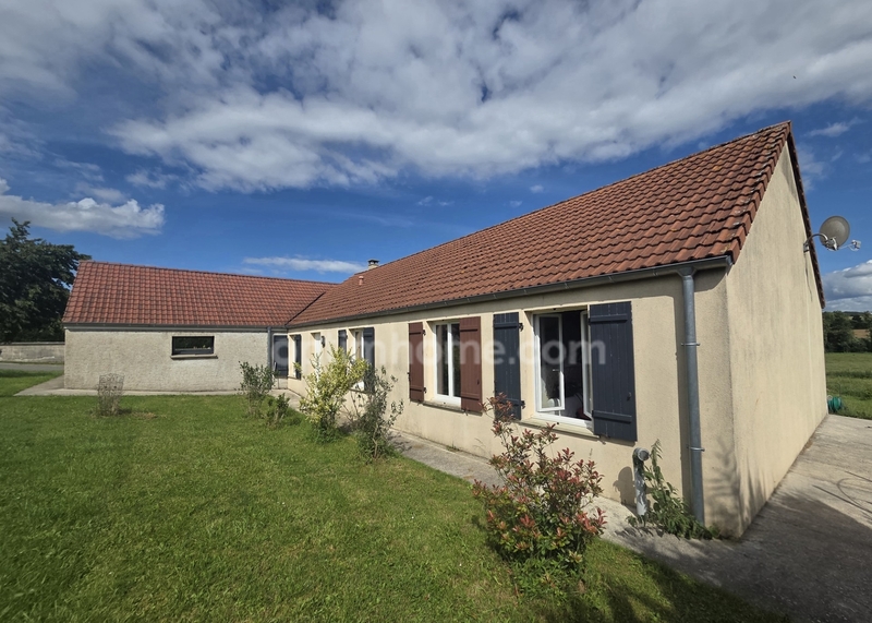 Maison de plain-pied à vendre en exclusivité 3 chambres + suite parentale, garage et jardin à BANTHEVILLE (55110)