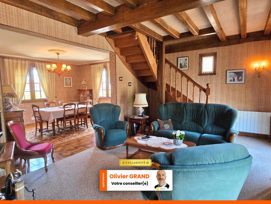 Maison à vendre 7 pièces + Garage + Jardin - Centre-Bourg ORADOUR SUR GLANE (87)