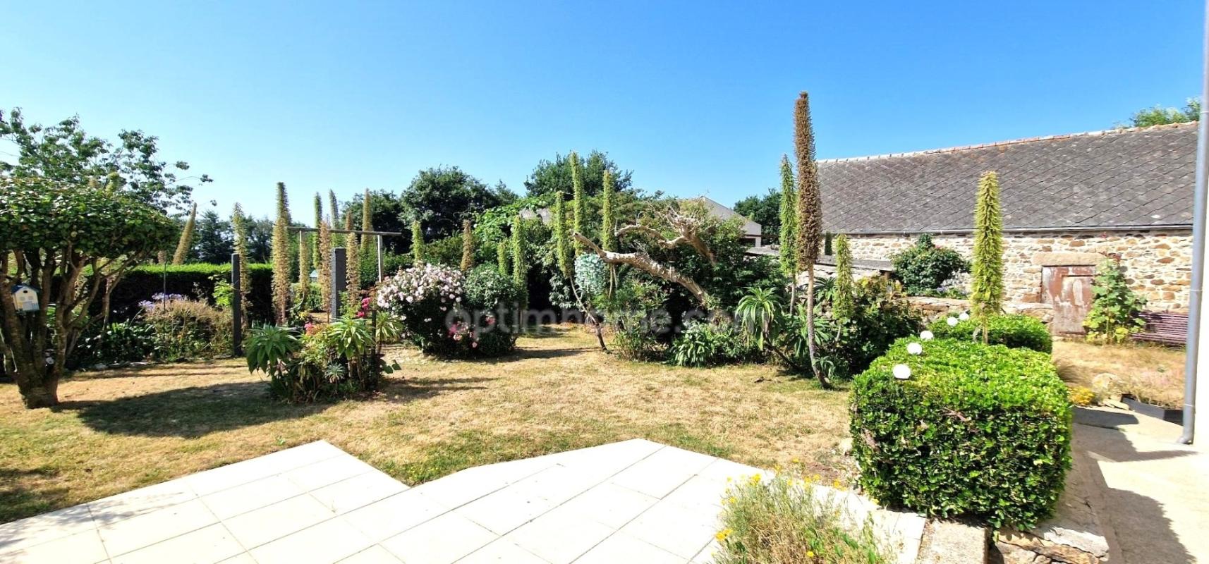 A vendre Bretagne-Finistère-Beuzec Cap Sizun- Maison-Jardin arboré-Dépendance