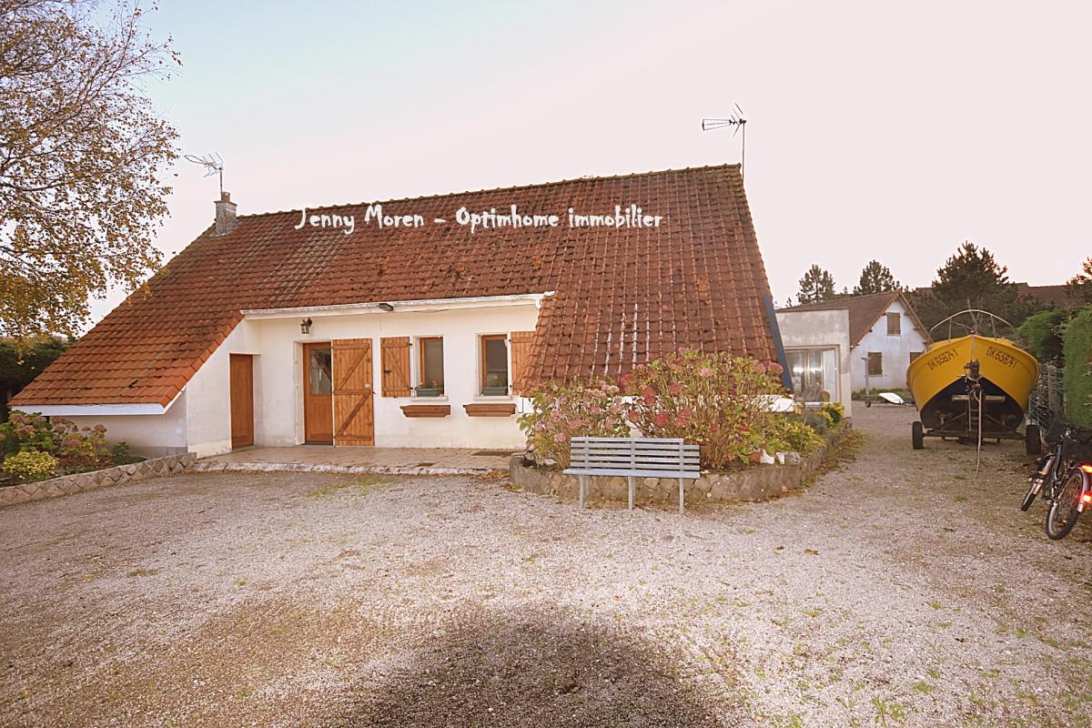 Propriété avec 3 logements – 1355 m² de terrain – Merlimont-Plage