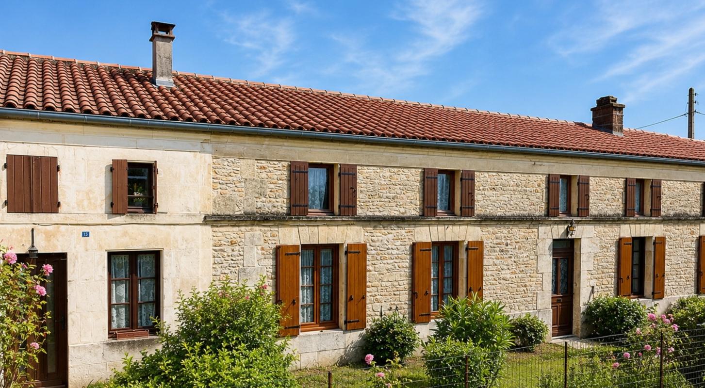 Maison à vendre 7 pièces BURIE (17)Dépendances et Studio