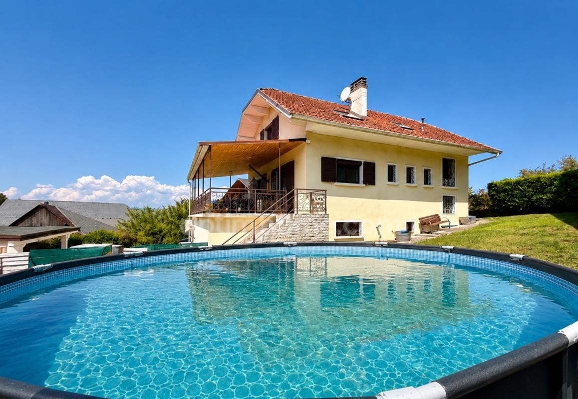 GRUFFY – MAISON FAMILIALE 174 M² AVEC VUE MONTAGNES, TERRASSE ET ESPACE INDÉPENDANT
