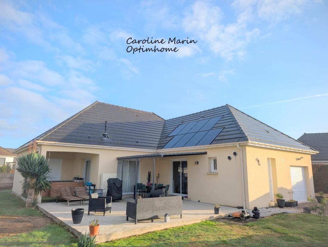 Routot centre maison contemporaine de plain-pied •130 m² • Jardin arboré de 1 000 m²