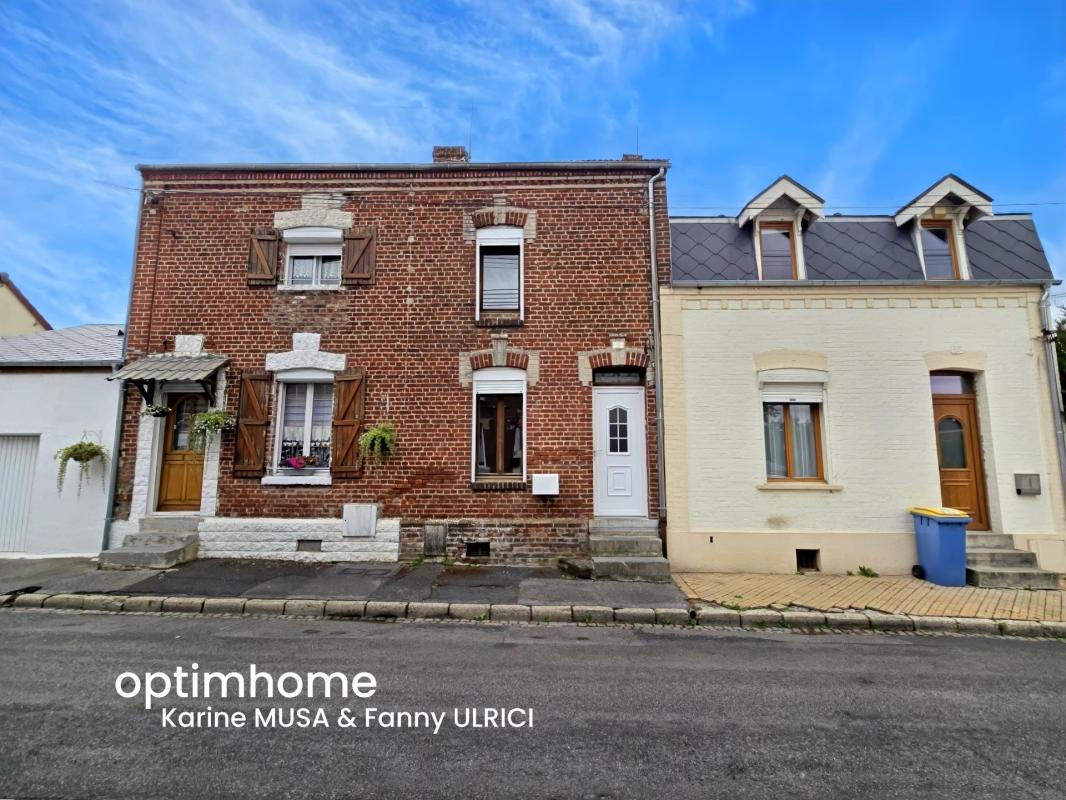 HIRSON (02) - Vente maison avec 2 chambres ️️, avec terrasse et jardin ☘️