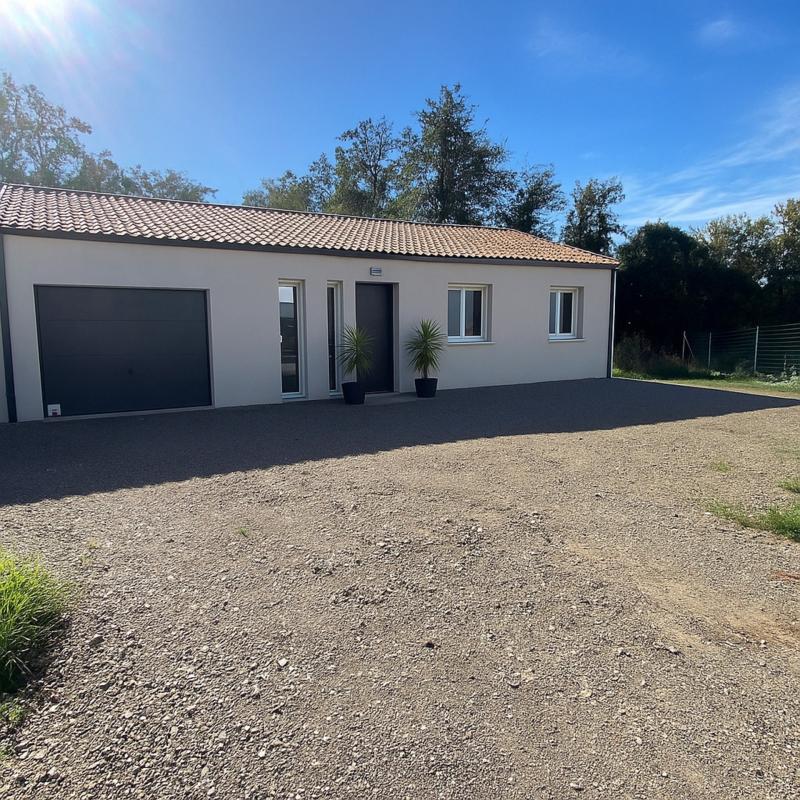 CURZON (85540) 15 MIN DES PLAGES ADORABLE VILLA PLAIN PIED 2025 AVEC 3 CHAMBRES ET GARAGE SUR 847 M²