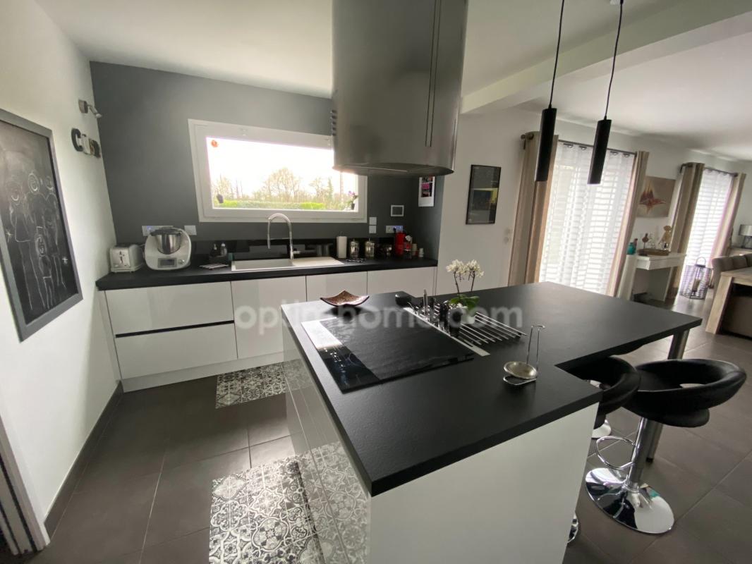 CASSON, JOLIE MAISON FAMILIALE SOUS DOMOTIQUE AVEC PISCINE ET SUPERBE JARDIN PAYSAGE